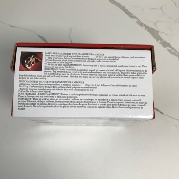 Vintage Gourmet du Village Bistro Collection Brie Baker Cheese Dome Ceramic - Picture 6 of 7